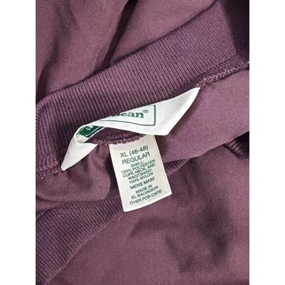 L.L. Bean Mens Mauve V Neck Pullover Sweatshirt Classic Outdoor Size XL - Picture 4 of 8
